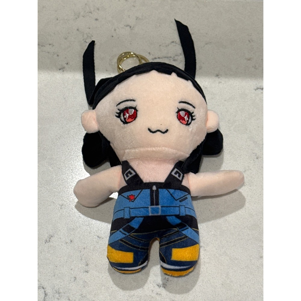 Demon Hunters Anime Character Plush Keychain Kawaii Stuffed‎ Toy Bag Charm